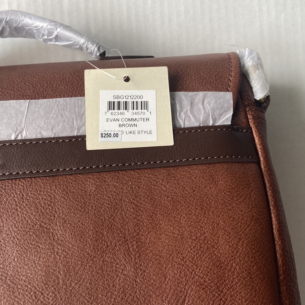 Fossil Evan Commuter Bag/Father or Mother day Favorite-Questions Please ask! - Picture 3 of 11